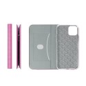 Marka niezdefiniowana Kabura SENSITIVE Book do SAMSUNG S25 Edge różowy Stand 360 CASE