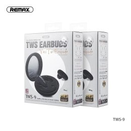 Remax Słuchawki bezprzewodowe Bluetooth 5.0 z Etui, Lusterkiem, Białe REMAX TWS-9