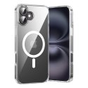 Vention Etui ochronne do iPhone 16 Plus Vention MagSafe przeźroczyste, odporne
