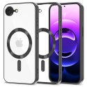 Alogy Etui do Apple iPhone 16e Alogy LuxeShield™️ Glamour Luxury Ring obudowa do MagSafe z osłoną aparatów Czarne