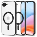 Alogy Etui do Apple iPhone 16e Alogy LuxeShield™️ Glamour Luxury Ring obudowa do MagSafe z osłoną aparatów Czarne
