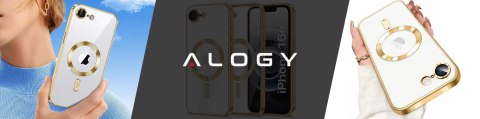 Alogy Etui do Apple iPhone 16e Alogy LuxeShield™️ Glamour Luxury Ring obudowa do MagSafe z osłoną aparatów Złote Alogy Etui do Apple iPhone 16e Alogy LuxeShield™️ Glamour Luxury Ring obudowa do MagSafe z osłoną aparatów Złote