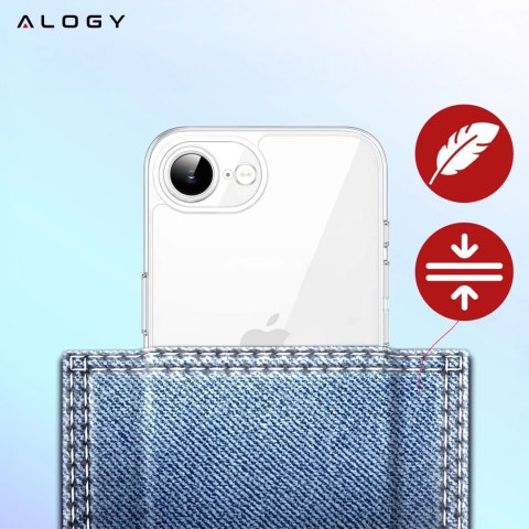 Alogy Etui do Apple iPhone 16e obudowa ochronna na telefon Alogy HybridShield™️ Case Przezroczyste Alogy Etui do Apple iPhone 16e obudowa ochronna na telefon Alogy HybridShield™️ Case Przezroczyste