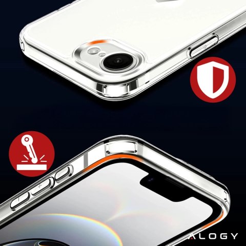 Alogy Etui do Apple iPhone 16e obudowa ochronna na telefon Alogy HybridShield™️ Case Przezroczyste Alogy Etui do Apple iPhone 16e obudowa ochronna na telefon Alogy HybridShield™️ Case Przezroczyste
