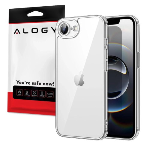Alogy Etui do Apple iPhone 16e obudowa ochronna na telefon Alogy HybridShield™️ Case Przezroczyste Alogy Etui do Apple iPhone 16e obudowa ochronna na telefon Alogy HybridShield™️ Case Przezroczyste