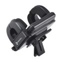 Forcell Uchwyt Samochodowy Forcell Regular 2w1 Kratka/Szyba Ramię 17 cm Czarny