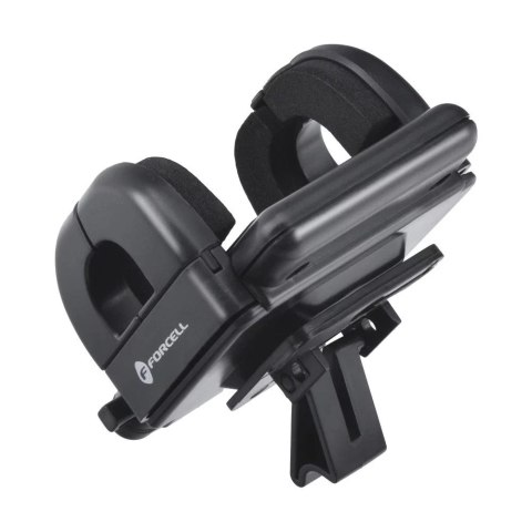 Forcell Uchwyt Samochodowy Forcell Regular 2w1 Kratka/Szyba Ramię 17 cm Czarny Forcell Uchwyt Samochodowy Forcell Regular 2w1 Kratka/Szyba Ramię 17 cm Czarny