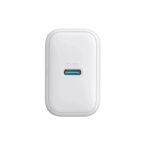 Joyroom Ładowarka Joyroom Sieciowa USB-C PD 30W QC SFC - Biała + Kabel USB-C 1m Joyroom Ładowarka Joyroom Sieciowa USB-C PD 30W QC SFC - Biała + Kabel USB-C 1m