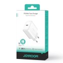 Joyroom Ładowarka Joyroom Sieciowa USB-C PD 30W QC SFC - Biała + Kabel USB-C 1m