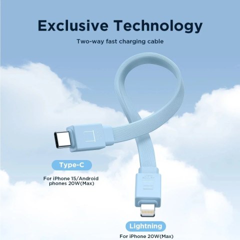 Joyroom Magnetyczny powerbank Joyroom JR-PBM01 20W 10000mAh z podstawką MagSafe Joyroom Magnetyczny powerbank Joyroom JR-PBM01 20W 10000mAh z podstawką MagSafe