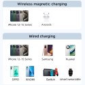 Joyroom Powerbank 10000mAh Joyroom JR-PBM01 20W MagSafe z podstawką zielony