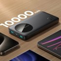 Joyroom Powerbank Joyroom 10000mAh 12W 3 porty USB szybkie ładowanie czarny