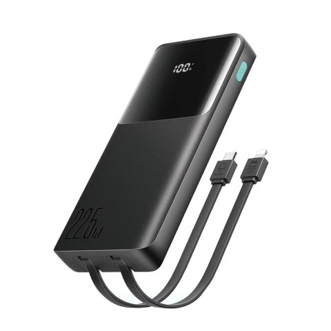 Joyroom Powerbank Joyroom 10000mAh 22.5W z 2 kablami - gotowy do ładowania Joyroom Powerbank Joyroom 10000mAh 22.5W z 2 kablami - gotowy do ładowania