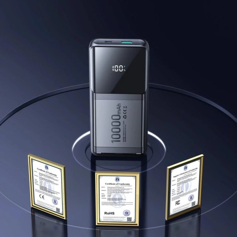 Joyroom Powerbank Joyroom 10000mAh 22.5W z 2 kablami - gotowy do ładowania Joyroom Powerbank Joyroom 10000mAh 22.5W z 2 kablami - gotowy do ładowania