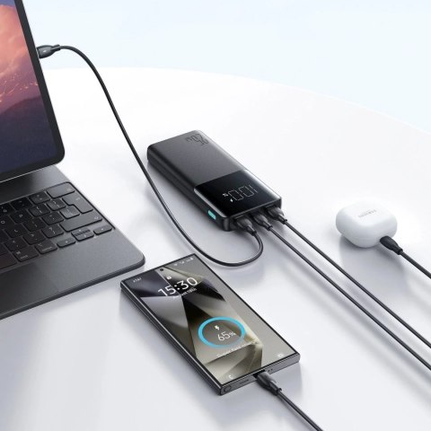 Joyroom Powerbank Joyroom 10000mAh 25W - szybkie ładowanie 3 urządzeń naraz Joyroom Powerbank Joyroom 10000mAh 25W - szybkie ładowanie 3 urządzeń naraz