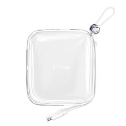 Joyroom Powerbank Joyroom JR-L004 10000mAh USB-C USB-A Biały z kablem