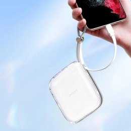 Joyroom Powerbank Joyroom JR-L004 10000mAh USB-C USB-A Biały z kablem