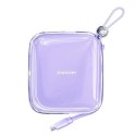 Joyroom Powerbank Joyroom JR-L004 10000mAh USB-C USB-A Fioletowy z kablem