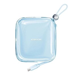 Joyroom Powerbank Joyroom JR-L004 10000mAh USB-C USB-A Niebieski z kablem