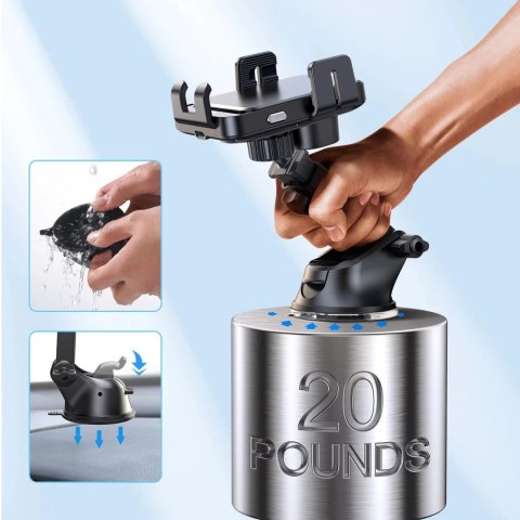 Joyroom Uchwyt Joyroom JR-ZS219 15W Qi Elektryczny Ładowarka Indukcyjna Czarny Joyroom Uchwyt Joyroom JR-ZS219 15W Qi Elektryczny Ładowarka Indukcyjna Czarny