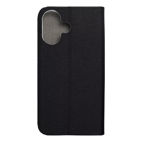 ProducentTymczasowy Etui Kabura SENSITIVE Book do iPhone 16 Czarny z Podstawką 360 ProducentTymczasowy Etui Kabura SENSITIVE Book do iPhone 16 Czarny z Podstawką 360