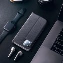 ProducentTymczasowy Etui Kabura SENSITIVE Book do iPhone 16 Pro Czarny z Podstawką