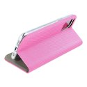 ProducentTymczasowy Etui Kabura SENSITIVE Book do iPhone 16 Różowy z Podstawką