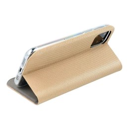 ProducentTymczasowy Etui Kabura SENSITIVE Book do iPhone 16 Złoty z Podstawką
