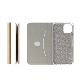 ProducentTymczasowy Etui Kabura SENSITIVE Book do iPhone 16 Złoty z Podstawką