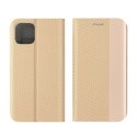 ProducentTymczasowy Etui Kabura SENSITIVE Book do iPhone 16 Złoty z Podstawką