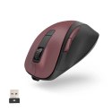 ProducentTymczasowy Mysz bezprzewodowa Hama MW-500 V2 z akumulatorem - bordowa