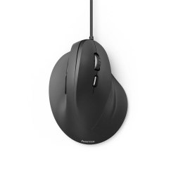 ProducentTymczasowy Mysz przewodowa Hama EMC-500 ergonomiczna pionowa czarna