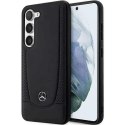 Samsung Etui Mercedes do Samsung Galaxy S23+ Plus HardCase Leather Urban czarny