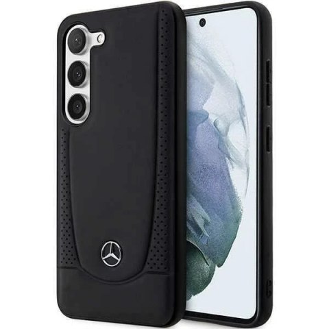 Samsung Etui Mercedes do Samsung Galaxy S23+ Plus HardCase Leather Urban czarny Samsung Etui Mercedes do Samsung Galaxy S23+ Plus HardCase Leather Urban czarny