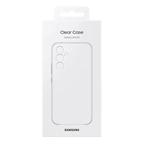 Samsung Samsung Clear Cover etui Samsung Galaxy A54 5G żelowy pokrowiec przezroczyste (EF-QA546CTEGWW) Samsung Samsung Clear Cover etui Samsung Galaxy A54 5G żelowy pokrowiec przezroczyste (EF-QA546CTEGWW)