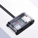 UGreen Adapter Ugreen CM193 USB-C do mini jack 3.5 mm + USB-C Ładowanie Szary