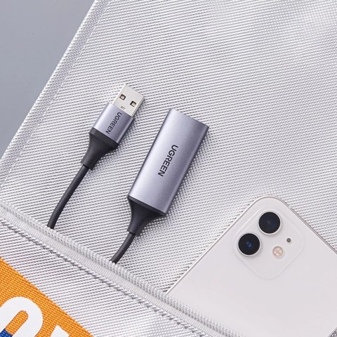 UGreen Adapter Ugreen CM489 HDMI do USB-A/USB-C Grabber 1080p 30Hz Szary UGreen Adapter Ugreen CM489 HDMI do USB-A/USB-C Grabber 1080p 30Hz Szary