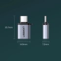 UGreen Adapter Ugreen US270 USB-C do USB-A 3.0 OTG ze smyczą 5Gb/s Szary