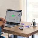 UGreen HUB 6w1 Ugreen CM512 USB-C HDMI RJ45 3xUSB-A PD 100W Szary