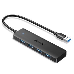 UGreen HUB Ugreen CM219 USB-A 4xUSB 3.0 5Gb/s Kabel 1m Czarny
