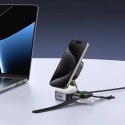 UGreen Ładowarka Ugreen W702 3w1 MagSafe Qi2 15W Składana USB-C Czarna