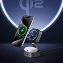 UGreen Ładowarka Ugreen W702 3w1 MagSafe Qi2 15W Składana USB-C Czarna