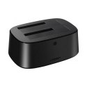UGreen Stacja dokująca Ugreen CM198 50857 z USB 3.0 do dysków SATA 2.5" 3.5" SSD HHD zasilacz EU - czarna