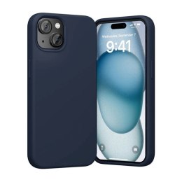 Vention Etui ochronne do iPhone 15 Plus Vention KUFL0-20 MagSafe niebieskie granatowe
