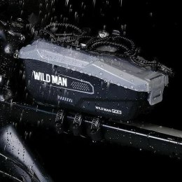 Wildman Etui do uchwytu rowerowego WILDMAN FK6 Szare Wodoodporne EVA