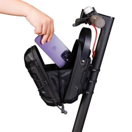 Wildman Etui na hulajnogę WILDMAN GD6X Plus 3L Sakwa na ramę Czarna PU EVA