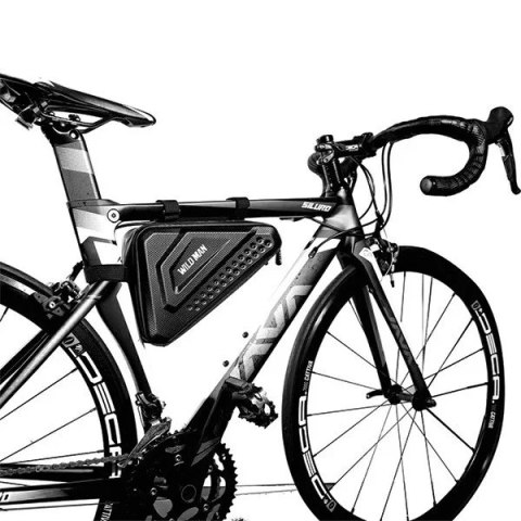 Wildman Etui na ramę roweru WILDMAN ES19 Sakwa 3L Wodoodporna Czarna Wildman Etui na ramę roweru WILDMAN ES19 Sakwa 3L Wodoodporna Czarna