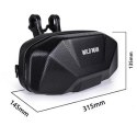 Wildman Torba Rowerowa Wildman 3.5L na Kierownicę PU+EVA Wodoodporna Czarna