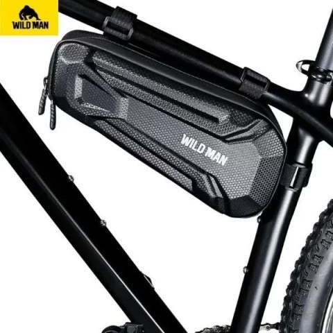 Wildman Torba na Rower Wildman XT9 XL Etui na Ramę 1.8L Wodoodporna Czarna Wildman Torba na Rower Wildman XT9 XL Etui na Ramę 1.8L Wodoodporna Czarna