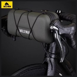 Wildman Torba na kierownicę rowerową Wildman GD7X Czarna Wodoodporna 1,5L